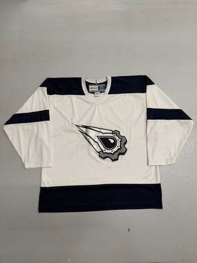 Vintage CCM Edmonton Oilers 'Oil Drop' Practice Hockey Jersey